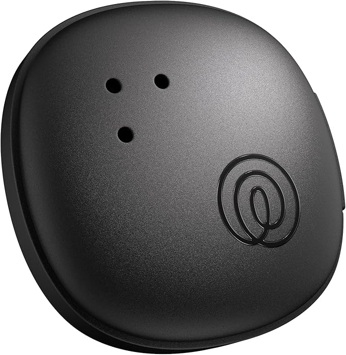 Life360 Tile Sticker - Small Bluetooth Tracker, Remote Finder and Item Locator for Bikes, Glasses and More. Both iOS and Android Compatible. Phone Finder. 1-Pack (Black)