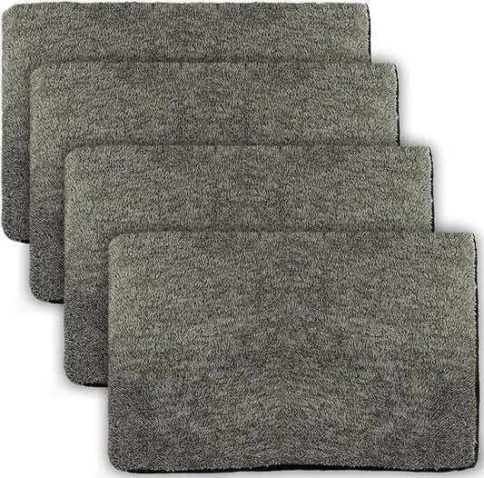 Self-Warming Cat Bed Pad, 4-Pack 30x20 inches Self-Heating Cat Bed Mat Thermal Blanket for Indoor Cats & Dogs