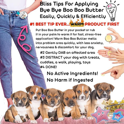 The Blissful Dog .15 oz Tube American Staffordshire Terrier Booboo Butter