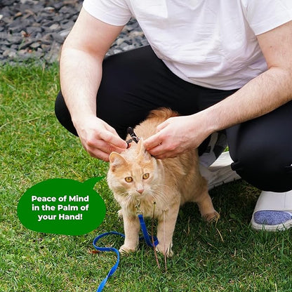 Tile Sticker Cat Collar Holder (2024): The Smallest, Lightest, and Most Comfortable Tracking Case for Cats - Track Your Pet with iPhone Samsung Android Device - Life360 for Boy Girl Kittens (Pink)