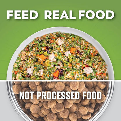 Dr. Harvey's Chicken & Garden Veggies Dog Food, Whole-Grain Dehydrated Dog Food with Freeze-Dried Chicken (5 Pounds)
