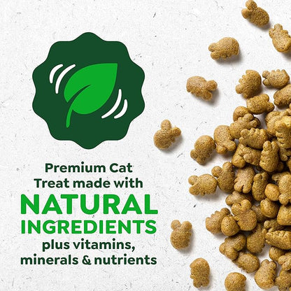 Greenies Cat Treats, Veterinarian-Recommended Adult Natural Dental Cat Treats, Tempting Tuna Flavor, 21 oz. Tub