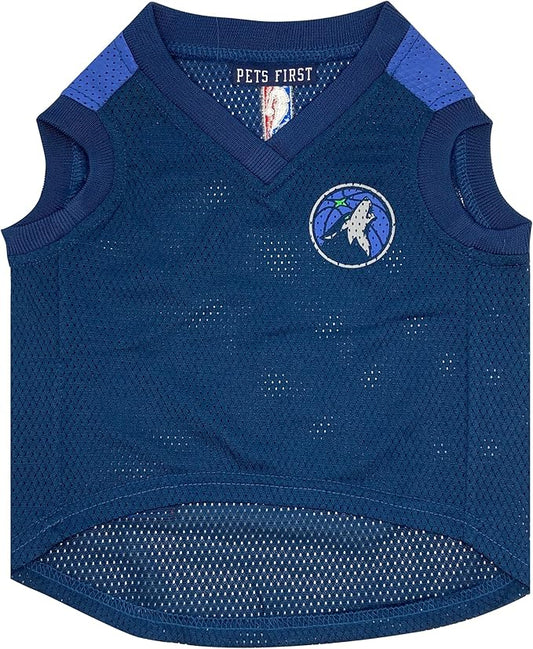 Pets First NBA Minnesota Timberwolves Dog Jersey, Medium- Tank Top Basketball Pet Jersey