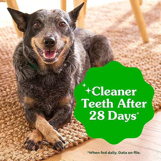 Greenies Veterinarian-Recommended Adult Natural Dental Dog Treats Teenie Size, Dog Dental Chews, Original Flavor, 54 oz. Pack, 192 Count