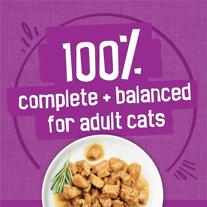 Friskies Purina Gravy Wet Cat Food Variety Pack, Poultry Shreds, Meaty Bits and Prime Filets - (Pack of 64) 5.5 oz. Cans