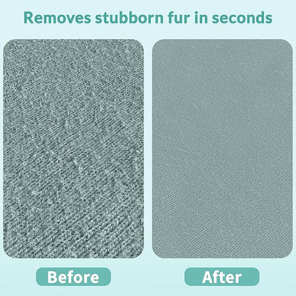 Deep Cleaner Pro Pet Hair Remover 3-Pack - Multi-Surface Carpet Rake & Scraper Tool for Dog & Cat Hair on Rugs, Couches, Pet Towers, Car Seats - Reusable, Battery-Free, Reusable Travel-Size
