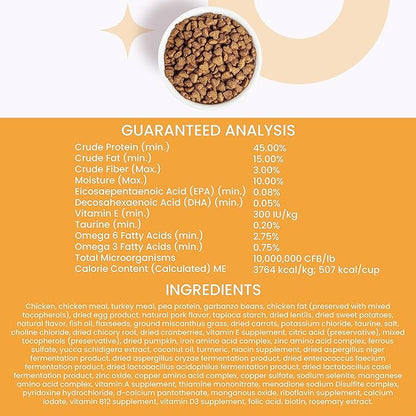 I and love and you Nude Super Food Dry Cat Food - Turkey + Chicken - Grain Free, High Protein, No Fillers, Superfoods, 5lb Bag