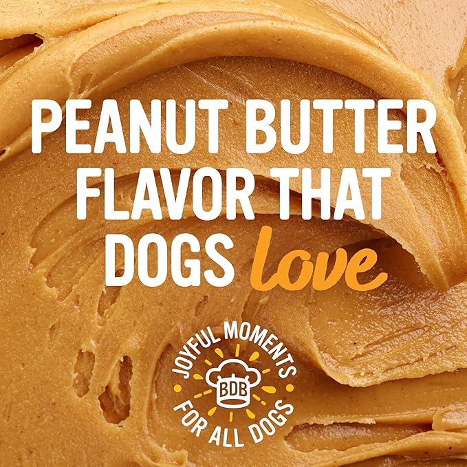 Blue Dog Bakery Softies, Soft & Chewy Peanut Butter Dog Treats, Medium Size, Healthy Treats, All Natural Ingredients,10 oz (Pack of 1)