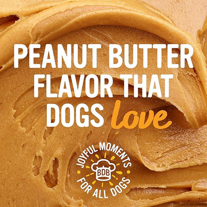 Blue Dog Bakery Softies, Soft & Chewy Peanut Butter Dog Treats, Medium Size, Healthy Treats, All Natural Ingredients,10 oz (Pack of 1)