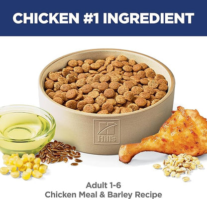 Hill's Science Diet Adult 1-6 Dry Dog Food, Chicken & Barley, 45 lb. Bag
