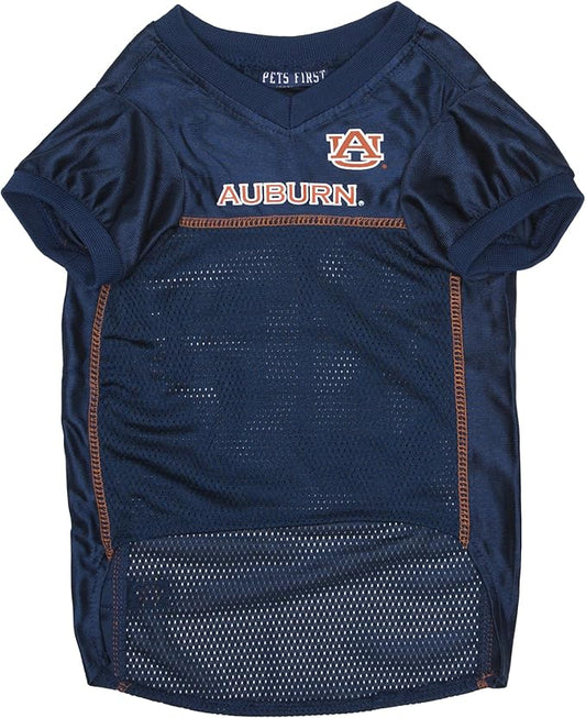 NCAA College Auburn Tigers Mesh Jersey for DOGS & CATS, XXX-Large. Licensed Big Dog Jersey with your Favorite Football/Basketball College Team