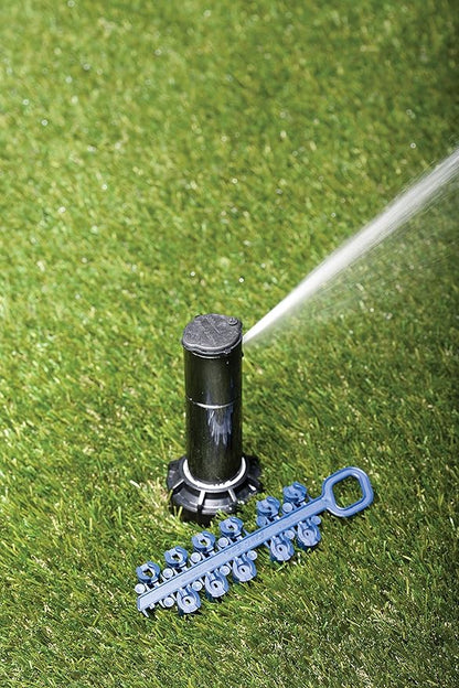 Rain Bird CP5004PC Pro Rotor with Pro Nozzle Set, 40° - 360° Pattern, 26' - 38' Spray Distance, Black