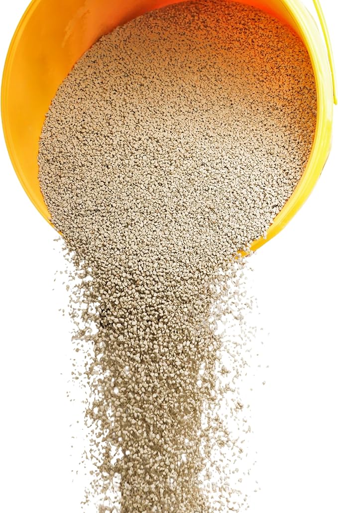 Clumping Cat Litter - 100% Natural Attapulgite Clay, Ultra-Low Dust (0.35%), Lock & Dry Technology for a Fresh Home, Fast Clumping & High Absorbency, Eco-Friendly, 11 LB