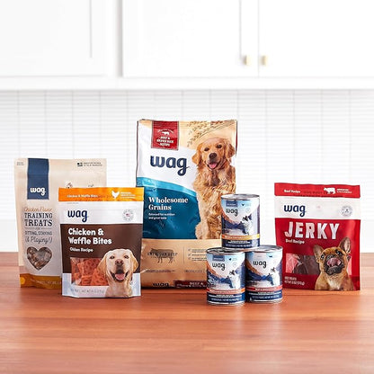 Amazon Brand - Wag Dry Dog Food Chicken & Sweet Potato, Grain Free 24 lb Bag