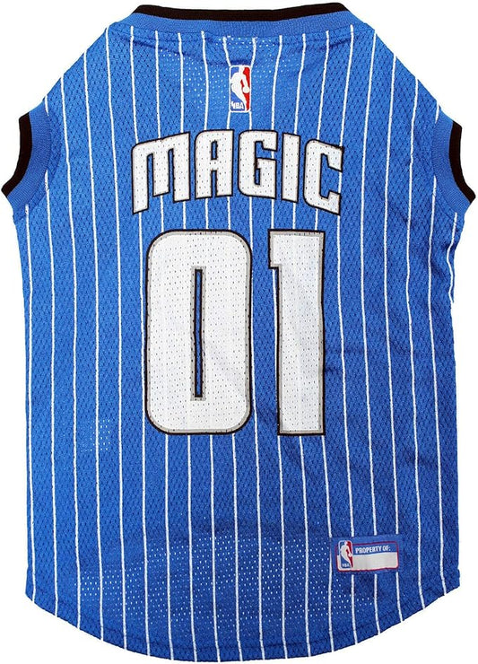 Pets First NBA ORLANDO MAGIC DOG Jersey, X-Small - Tank Top Basketball Pet Jersey