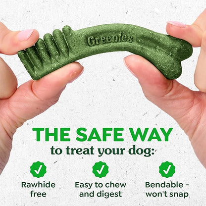 Greenies Veterinarian-Recommended Adult Natural Dental Dog Treats Teenie Size, Original Flavor, (4) 65 ct Packs (260 Treats)