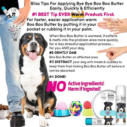 The Blissful Dog Greater Swiss Mountain Dog Boo Boo Butter, 4-Ounce