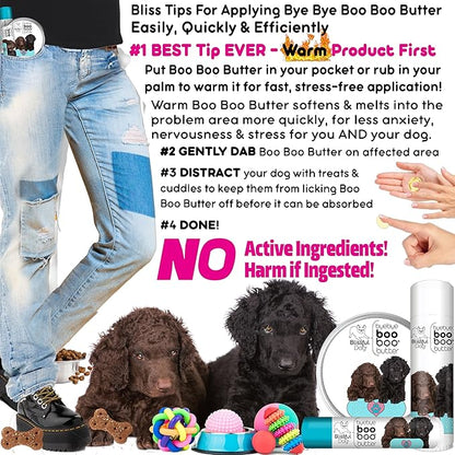 The Blissful Dog Curly-Coat Retriever Boo Boo Butter, 2-Ounce