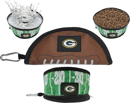 Pets First NFL Collapsible Pet Bowl