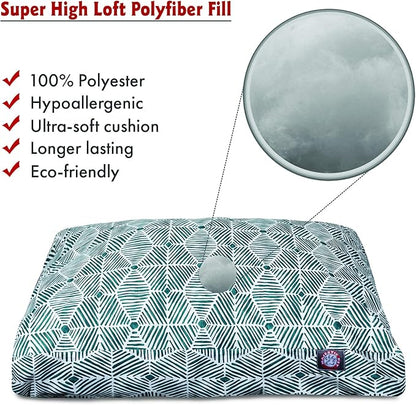 Majestic Pet Charlie Emerald Large Rectangle Pet Bed