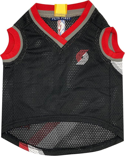 Pets First NBA Portland Trailblazers Dog Jersey, Small- Tank Top Basketball Pet Jersey