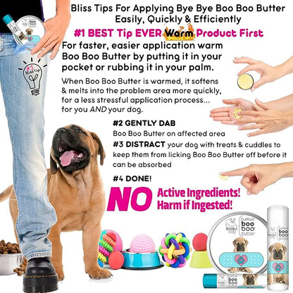 The Blissful Dog BB-BULLMASS-16OZ Bullmastiff Boo Butter, 16 oz.