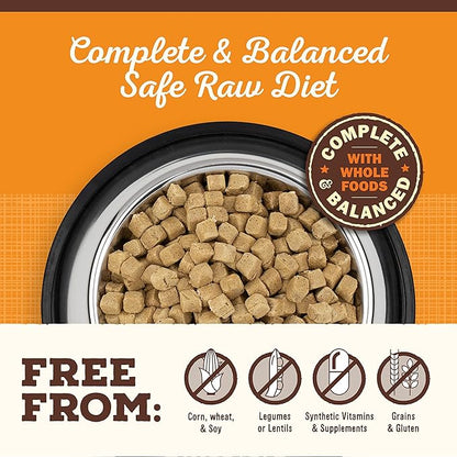 Primal Freeze Dried Dog Food, Pronto Mini Nuggets, Beef; Scoop & Serve, Complete & Balanced Meal; Also Use as Topper or Treat; Premium, Healthy, Grain Free High Protein Raw Dog Food (7 oz)