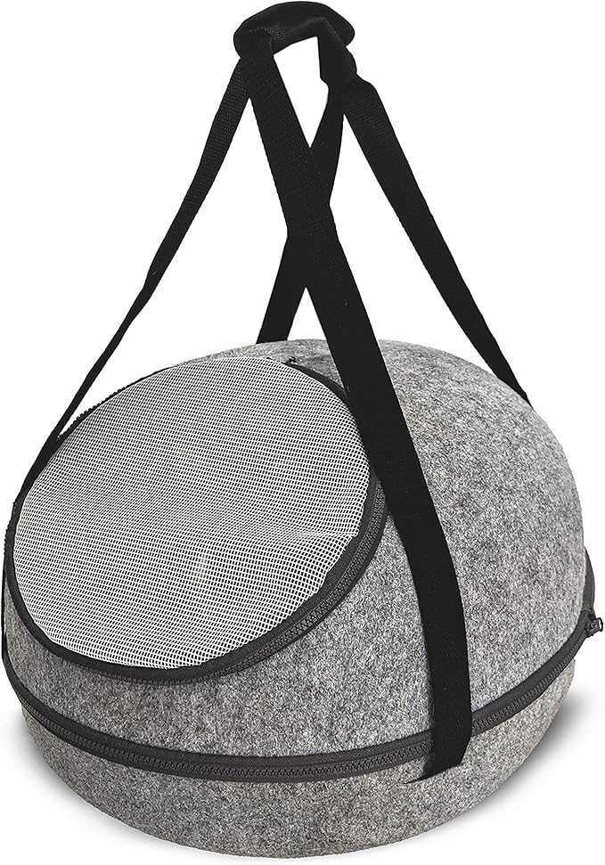 SPOT Doc & Phoebe’s 3-in-1 Sleep & Go Cat Carrier | Portable Pet Travel Bag for Cats and Small Dogs | Converts to Carrier, Cozy Cave and Comfy Bed | Adjustable Shoulder Strap Perfect for Vet Visits