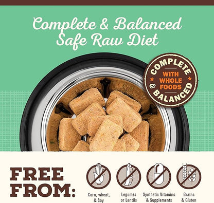 Primal Freeze Dried Dog Food Nuggets, Chicken; Complete Balanced Meal, Topper or Treat; Premium, Healthy, Grain Free, High Protein Raw Dog Food, 14 oz