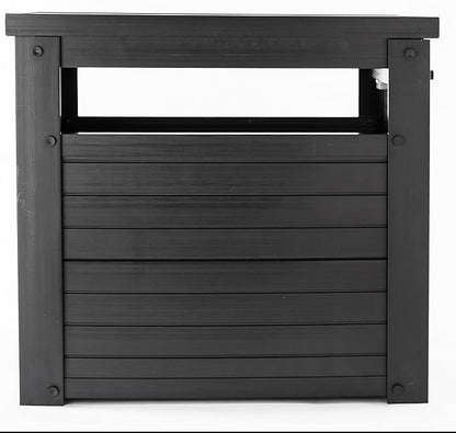 New Age Pet ECOFLEX Litter Loo Moisture and Odor Resistant Enclosure & End Table, No‑Tools Assembly, 10 Year Warranty, Espresso Black, Standard