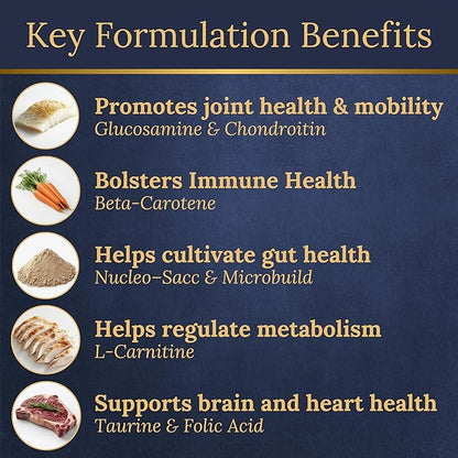 Multivitamins, Balanced Nutrition for Your Poodle, 90 Count, Made in The USA with Real Bacon