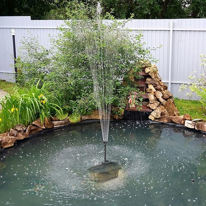 Biling Solar Pond Pump with Pond Filter, 70W Solar Panel, 660 GPH Solar Fountain Pump with Pond Filter Box Outdoor for Garden Ponds Water Feature Waterfall Pool