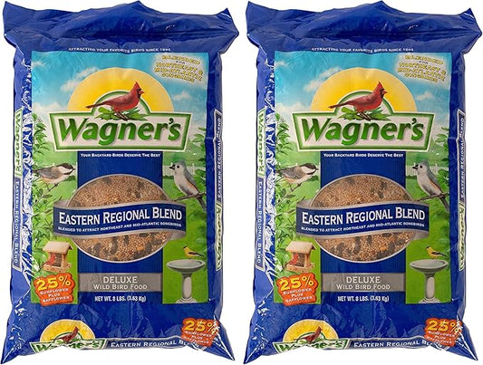 Wagner's 62011 Eastern Regional Blend Wild Bird Food, 8-Pound Bag (Pack of 2)