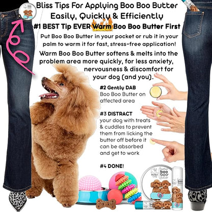 The Blissful Dog BB-POODLE-16OZ Poodle Boo Butter, 16 oz.