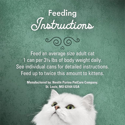 Fancy Feast Purina Wet Cat Food Variety Pack, Medleys Shredded Fare Collection - (4 Packs of 12) 3 oz. Cans