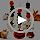 FiveBull Bunny Chew Toys, Natural Guinea Pig Toys,3pcs Perfect Chews Hanging Wood Chew Toy for Pet Rabbits Guinea Pigs Chinchillas Hamsters Rats and Other Small Animals Teeth Grinding Halloween Themed