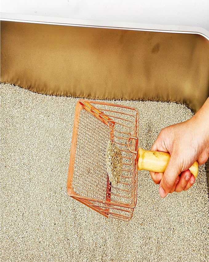 Clumping Cat Litter - 100% Natural Attapulgite Clay, Ultra-Low Dust (0.35%), Lock & Dry Technology for a Fresh Home, Fast Clumping & High Absorbency, Eco-Friendly, 11 LB